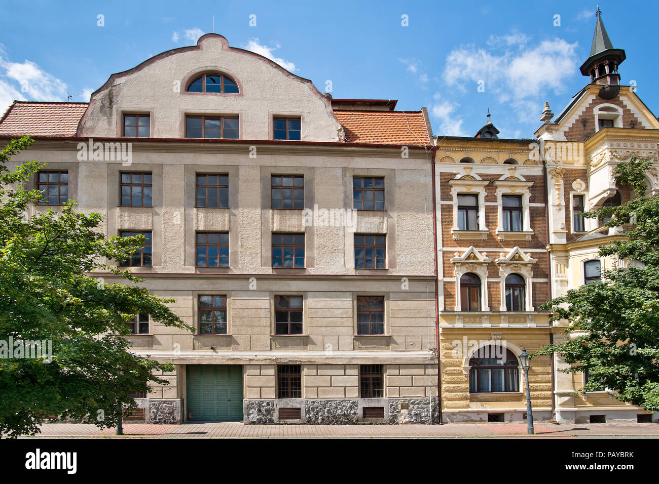 Hop Store House in saazer Stadt. Der Tschechischen Republik. Stockfoto