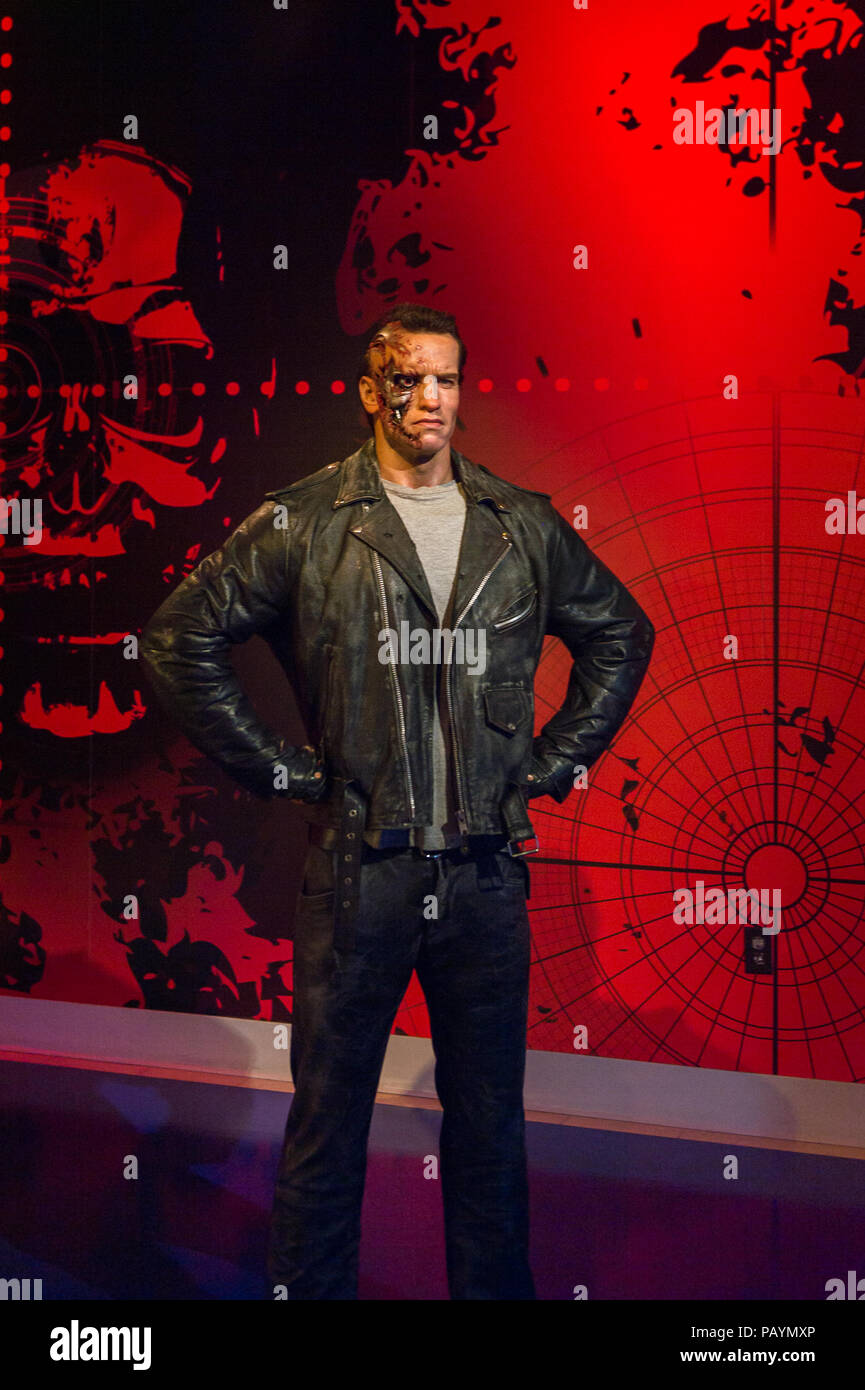 Los Angeles Usa 28 September 2015 Arnold Schwarzenegger Als