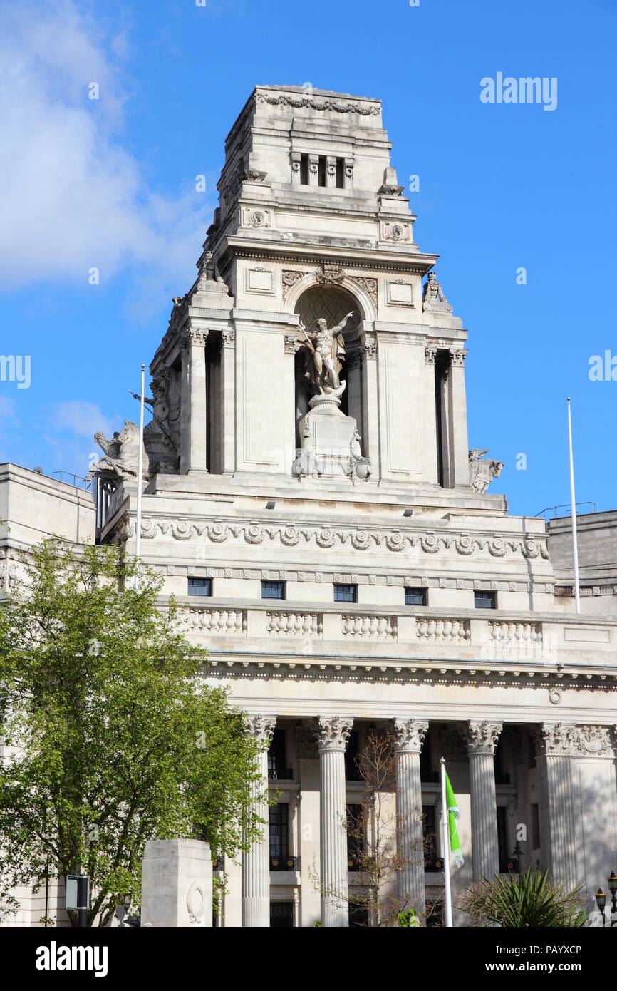 London, England - Trinity House, alte Britische Architektur Stockfoto