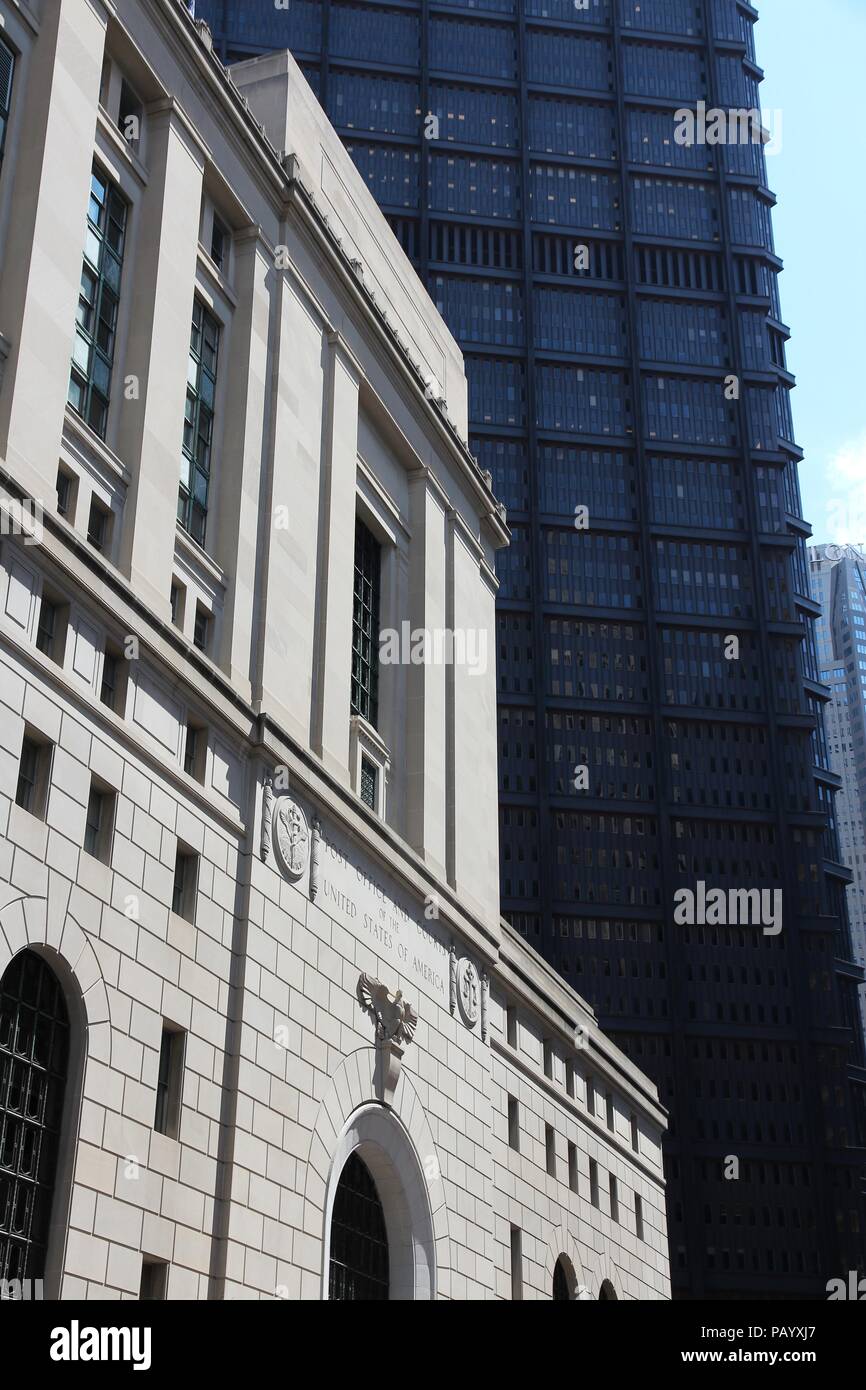 Pittsburgh, Pennsylvania - Stadt in den Vereinigten Staaten. Berühmte Postgebäude. Stockfoto