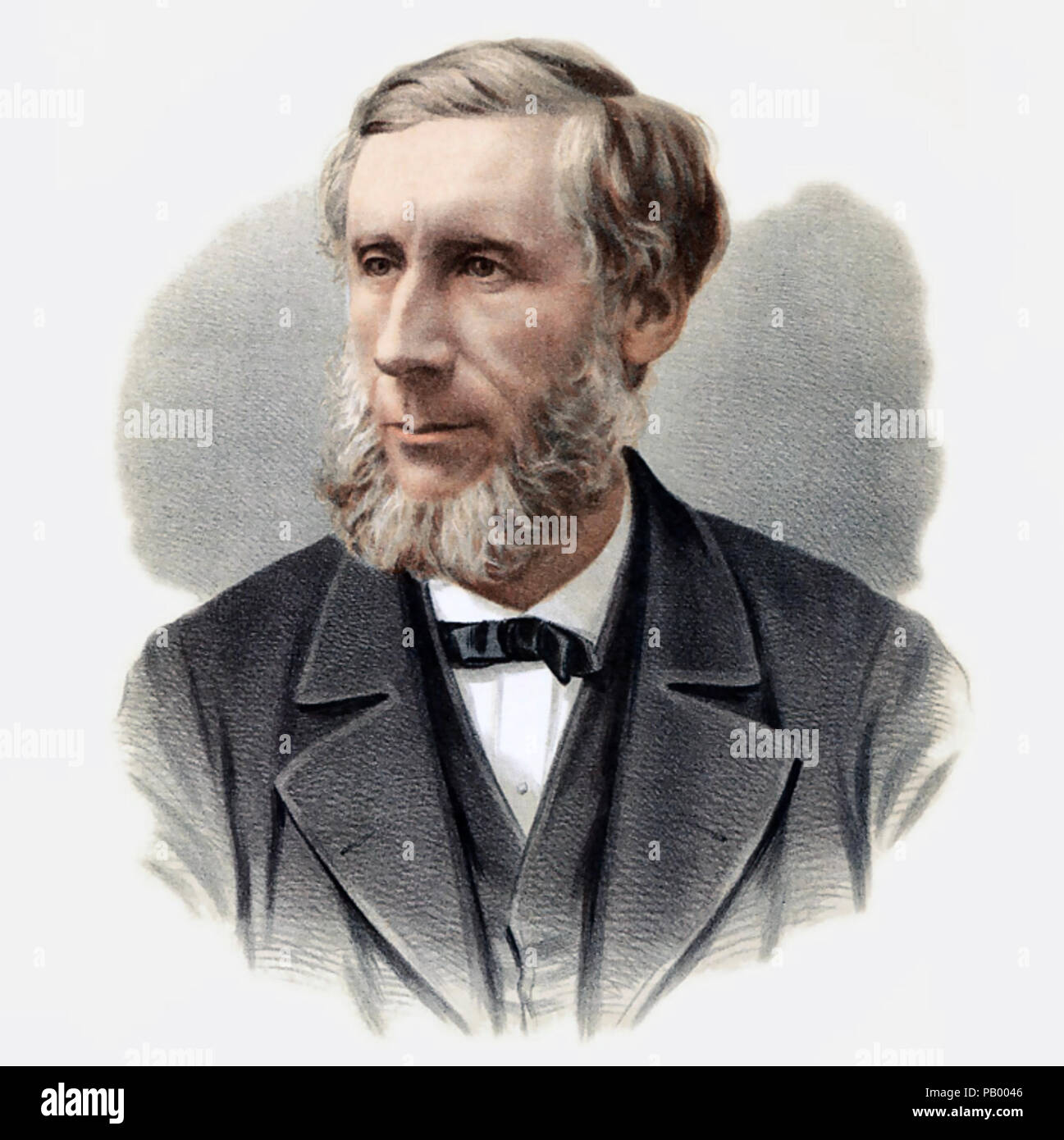 JOHN TYNDALL (18201893) Irischer Physiker, um 1875 Stockfotografie Alamy
