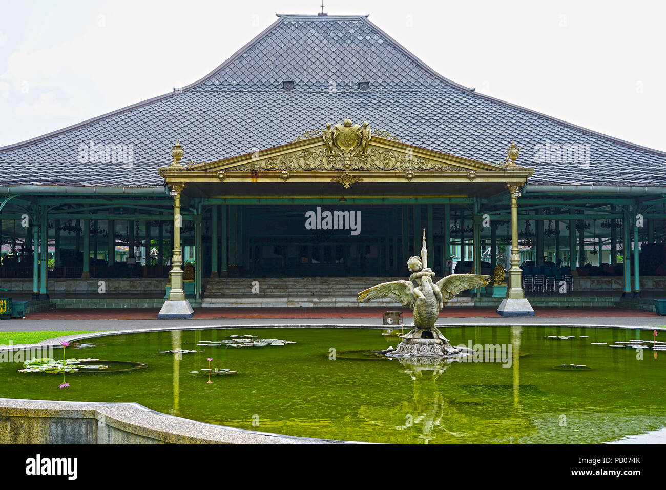 Keraton Mangkunegaran Palast, Solo, Surakarta, Central Java, Indonesien Stockfoto