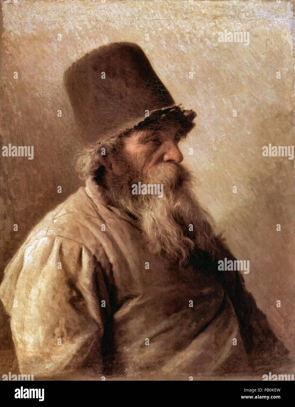 Ivan Nikolaevich Kramskoy - Mücller Stockfoto