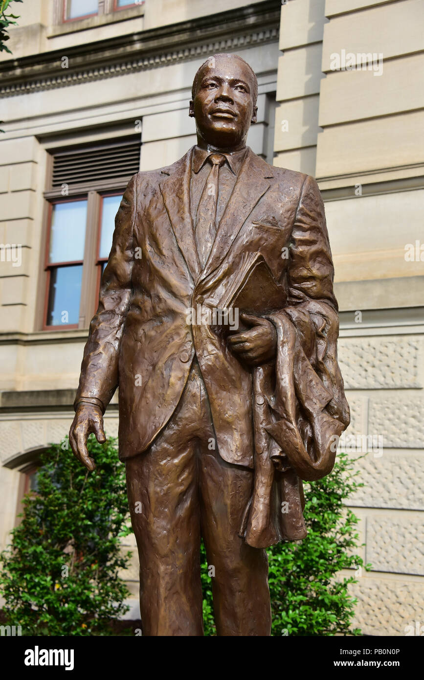 Statue von Dr. Martin Luther King, der Bildhauer Martin Dave, Atlanta