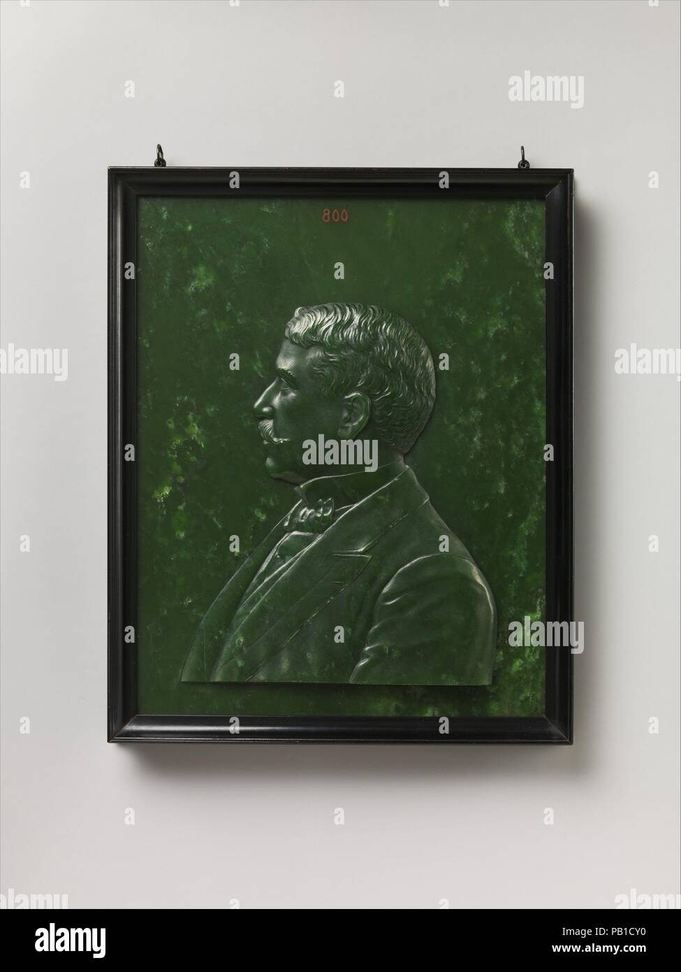 Portrait von Heber R. Bischof. Artist: Berquin-Varangoz Werkstatt. Kultur: Frankreich. Abmessungen: H.10 in. (25,4 cm); W. 8. (20,3 cm). Datum: 1898. Museum: Metropolitan Museum of Art, New York, USA. Stockfoto