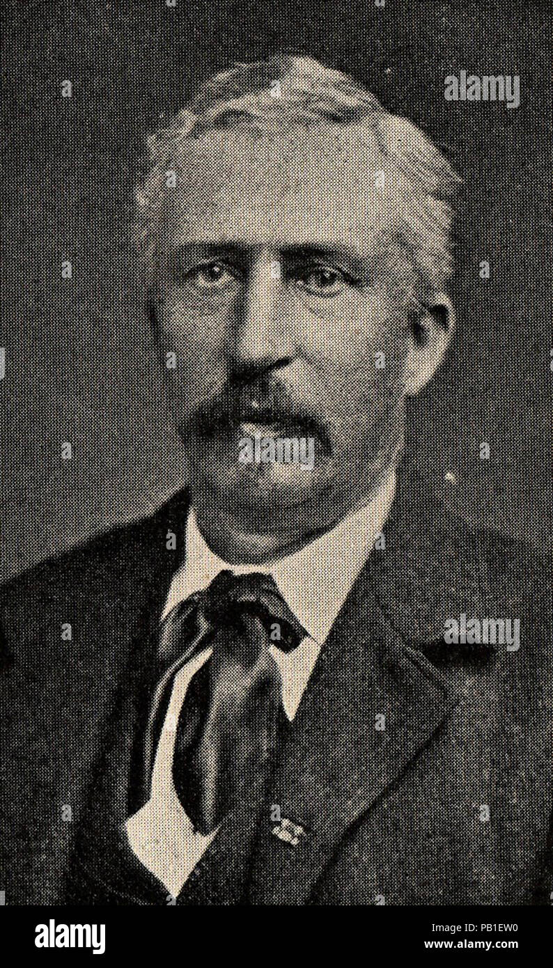 A. Pruijs van der Hoeven. 1900 G. Kepper. Stockfoto