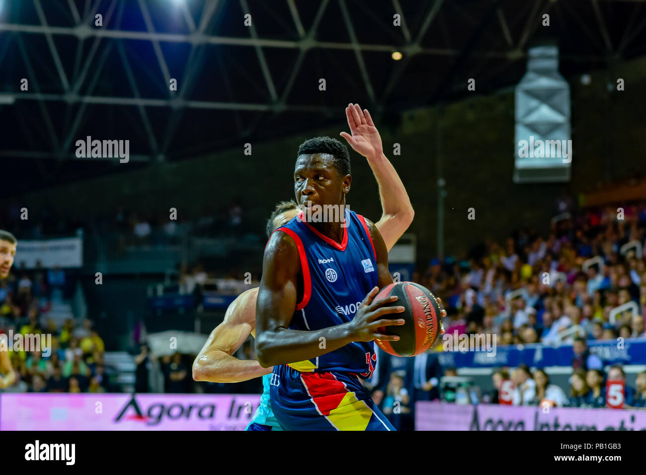 Andorra la Vella, Andorra. 20 de Enero de 2018. Liga Endesa ACB. En el Partido entre Morabanc Andorra BC vs FC Barcelona Lassa de La Liga Endesa ACB Stockfoto