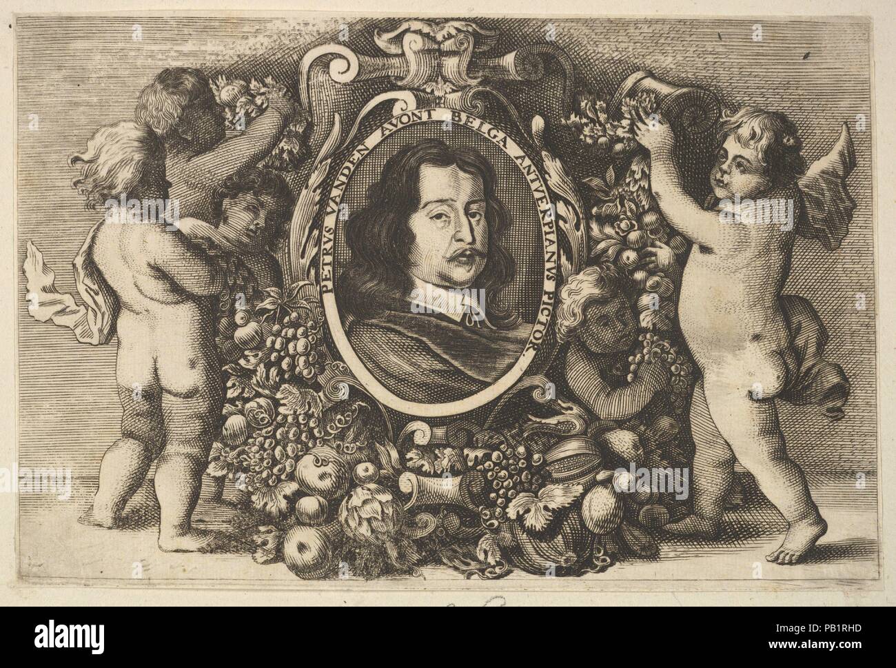 Paedopaegnion: Dritter Titel Seite. Artist: Wenzel Hollar (Böhmische, Prag 1607-1677 London). Datum: 1651. Museum: Metropolitan Museum of Art, New York, USA. Stockfoto