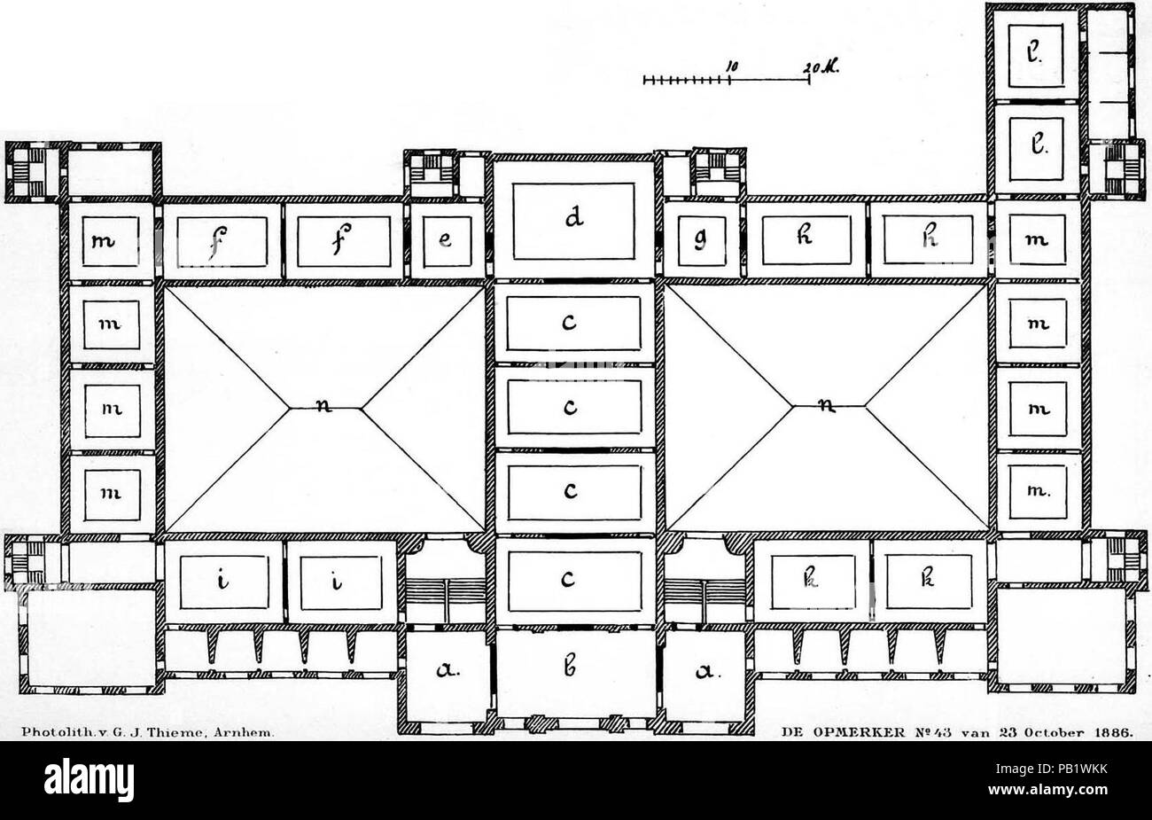 A.W. Weissman Reorganisation Rijksmuseum Amsterdam. Stockfoto