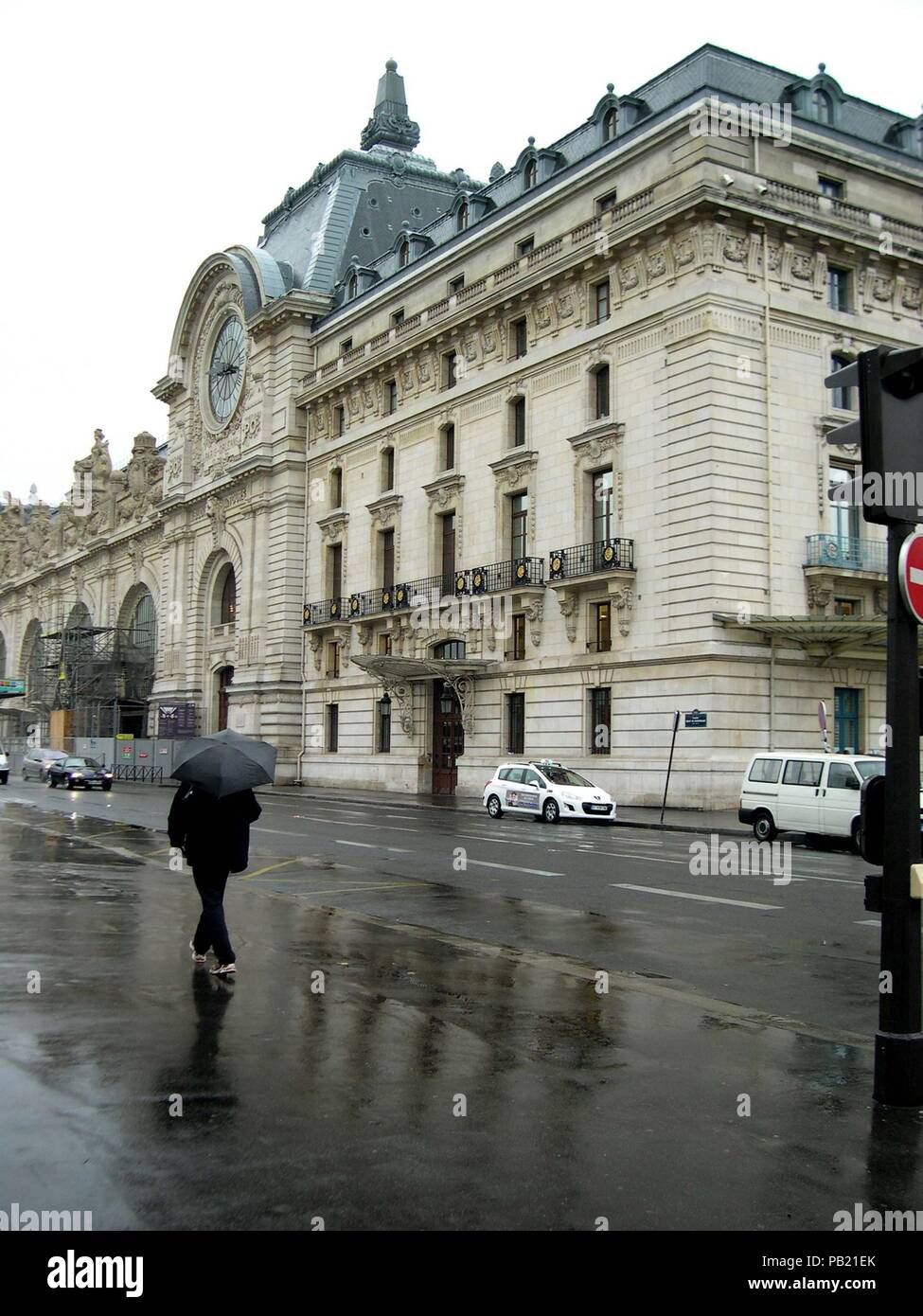 Das Musée d'Orsay in Paris. Stockfoto