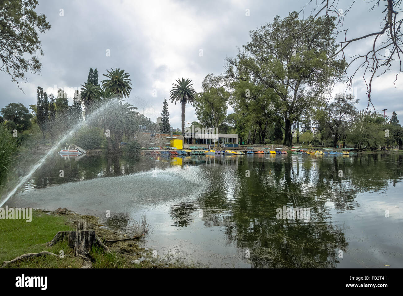 Sarmiento Park - Cordoba, Argentinien Stockfoto