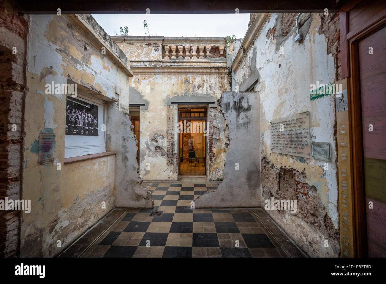 Museo de la Memoria (Museum der Erinnerung) ehemalige Haft und Folter - Cordoba, Argentinien Stockfoto