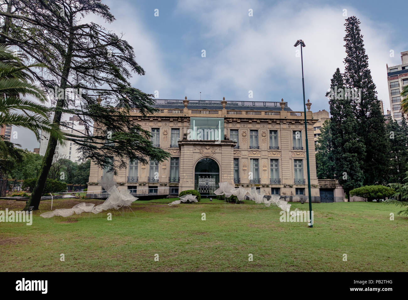 Palacio Ferreyra - Evita Museum der Schönen Künste (Museo Superior de Bellas Artes Evita) - Cordoba, Argentinien Stockfoto