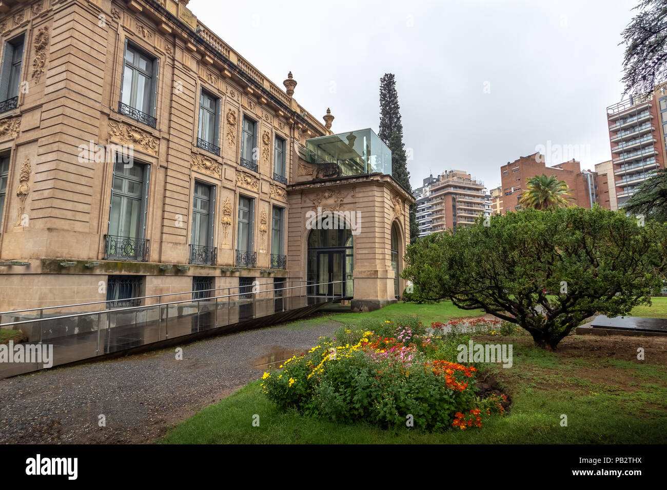 Palacio Ferreyra - Evita Museum der Schönen Künste (Museo Superior de Bellas Artes Evita) - Cordoba, Argentinien Stockfoto