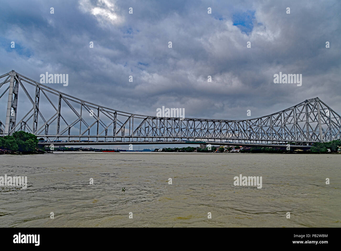 Howrah Bridge AKA Rabindra Setu Stockfoto