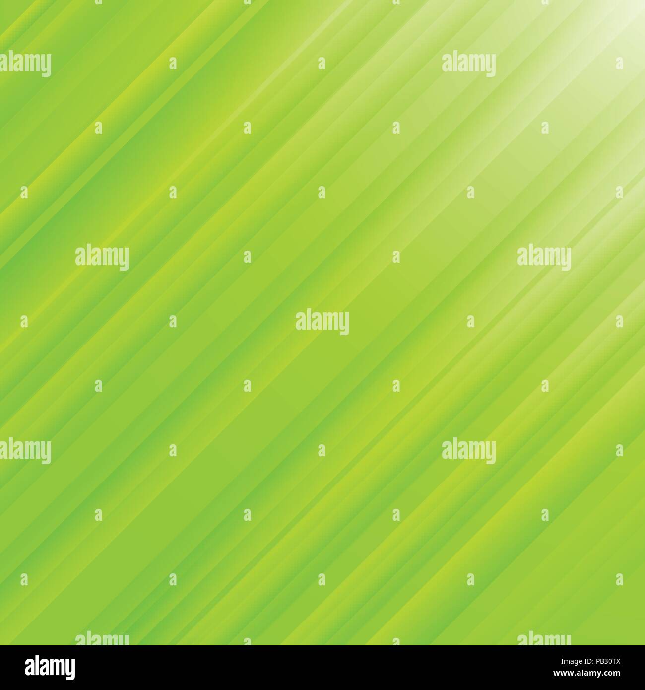 Natur grüne Blätter Hintergrund und Textur. Abstrakte Bewegung gestreifte diagonale Linie. Vector Illustration Stock Vektor
