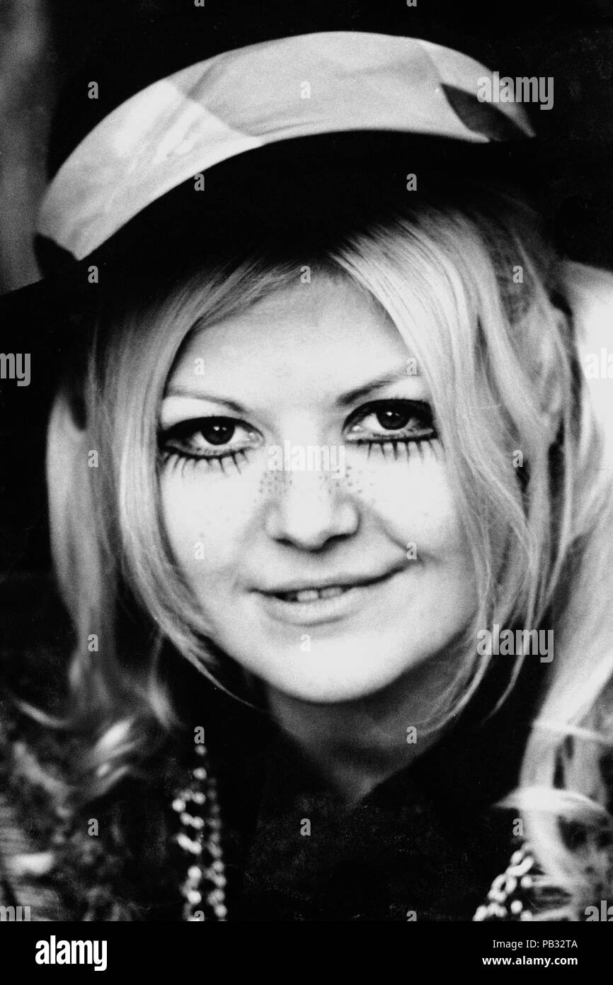 Mädchen, 70er Stockfoto