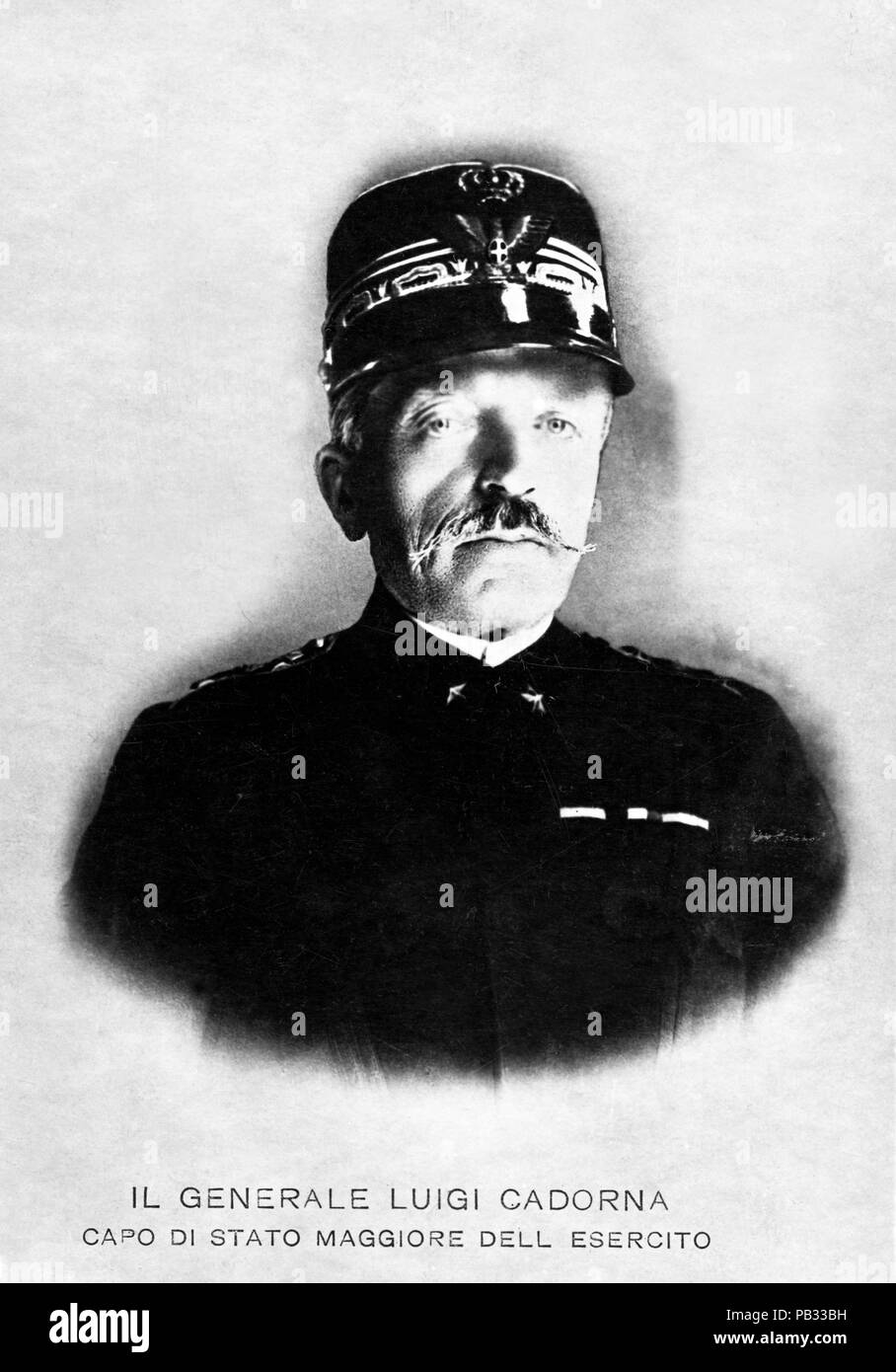 Offizielles Foto, das den Militärführer zeigt Stockfoto