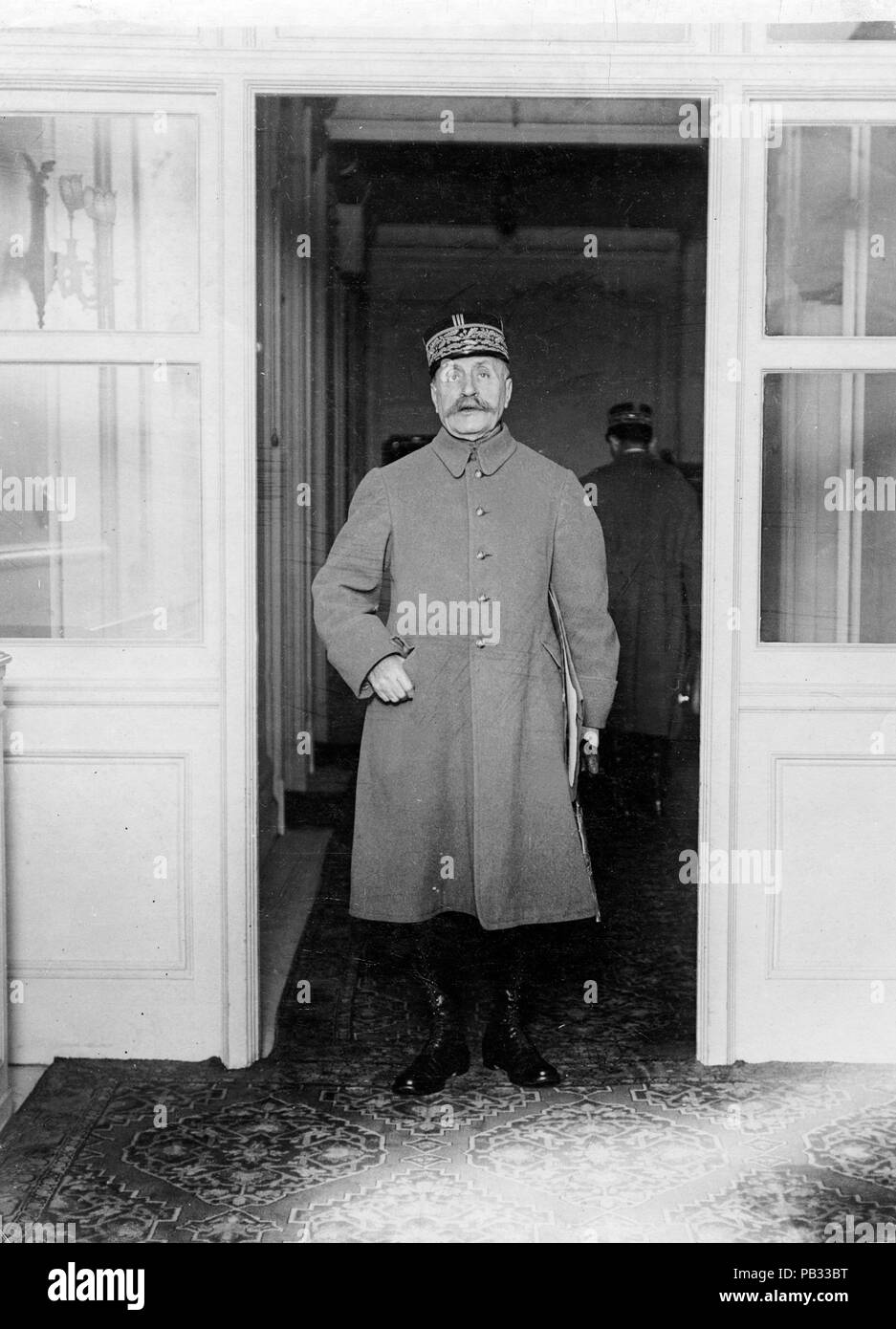 Offizielles Foto, das den Militärführer zeigt Stockfoto