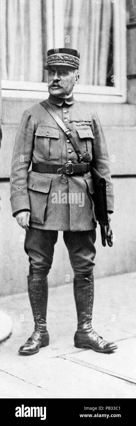 Offizielles Foto, das den Militärführer zeigt Stockfoto