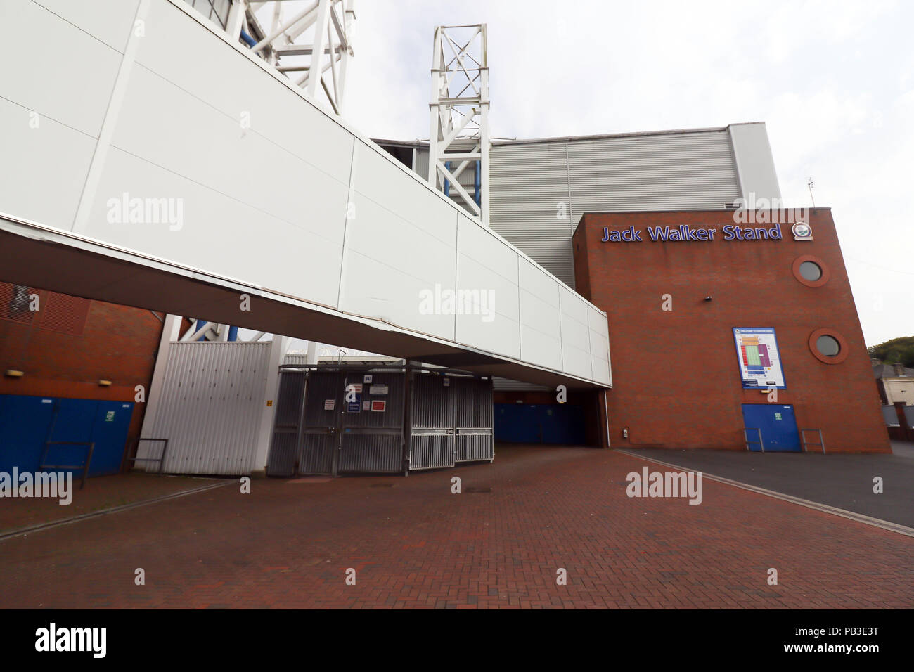 Blackburn, Lancashire, UK. 26. Juli, 2018. Eine allgemeine Ansicht von Ewood Park vor dem Freundschaftsspiel vor Saisonbeginn zwischen Blackburn Rovers und Everton im Ewood Park am 26. Juli 2018 in Blackburn, England. Credit: PHC Images/Alamy leben Nachrichten Stockfoto