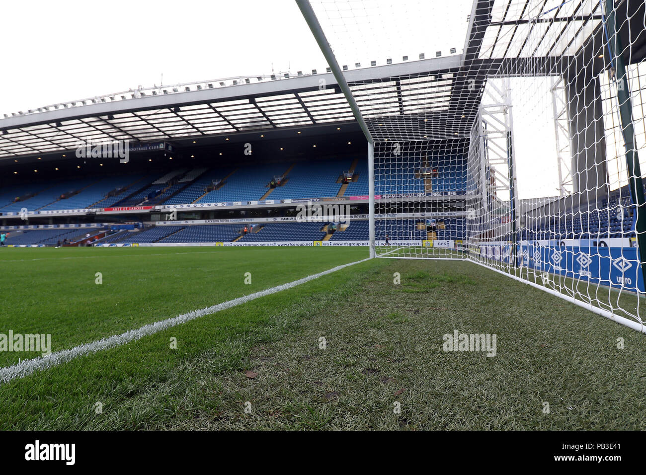 Blackburn, Lancashire, UK. 26. Juli, 2018. Eine allgemeine Ansicht von Ewood Park vor dem Freundschaftsspiel vor Saisonbeginn zwischen Blackburn Rovers und Everton im Ewood Park am 26. Juli 2018 in Blackburn, England. Credit: PHC Images/Alamy leben Nachrichten Stockfoto