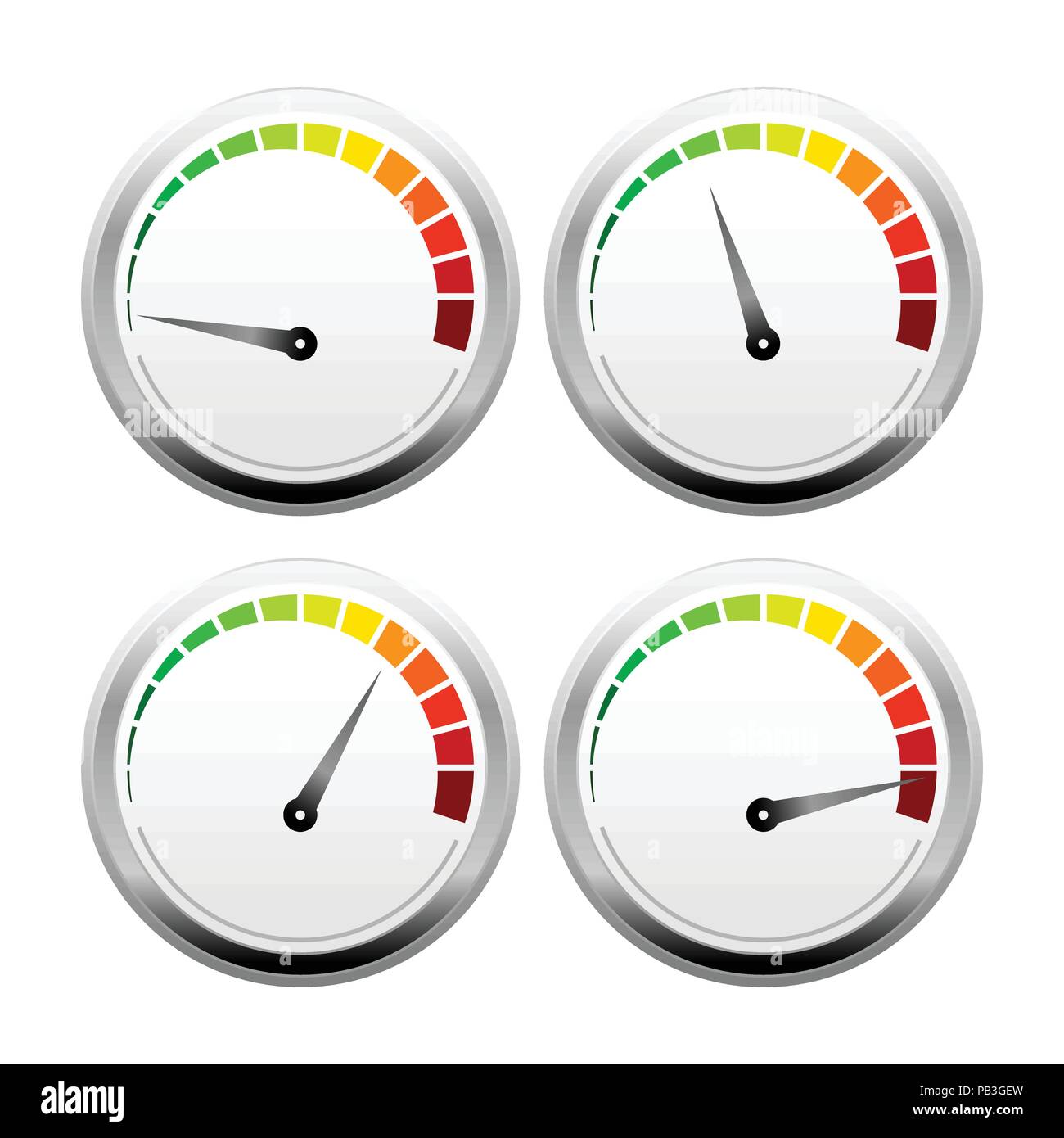 3D-Speed Meter Vektor Symbol Grafik Logo Design Template Stock Vektor
