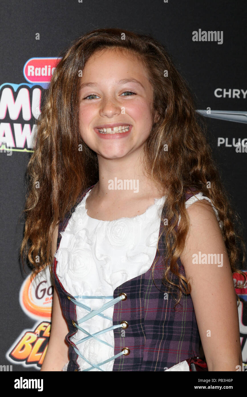 2018 Radio Disney Music Awards im Loews Hotel am 22. Juni 2018 in Los Angeles, CA bietet: Sofia Rosinsky Wo: Los Angeles, Kalifornien, Vereinigte Staaten, wenn: 22 Jun 2018 Credit: Nicky Nelson/WENN.com Stockfoto