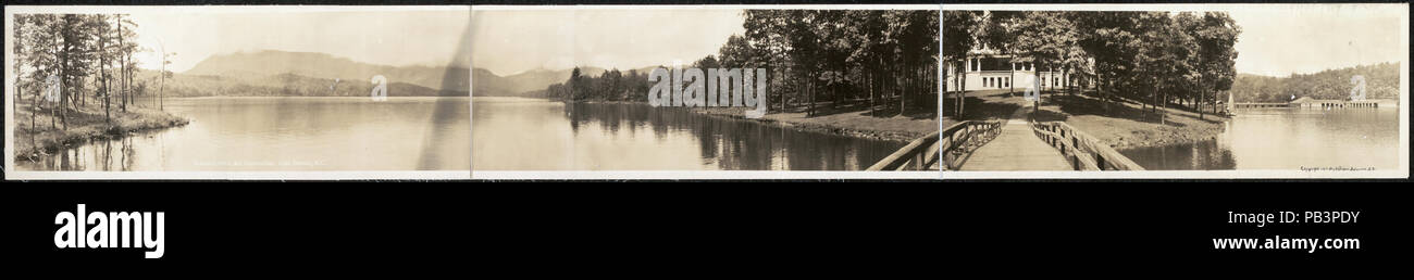 1769 Toxaway Hotel und Umgebung, See Toxaway, NC LCCN 2007662488 Stockfoto