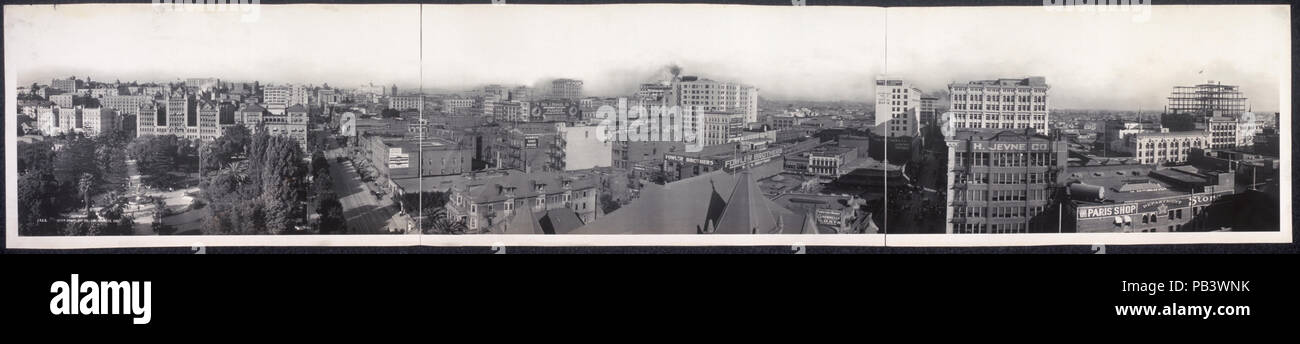 937 Los Angeles, cal., N. und E. ab 6. und Hill St LCCN 2007660437 Stockfoto