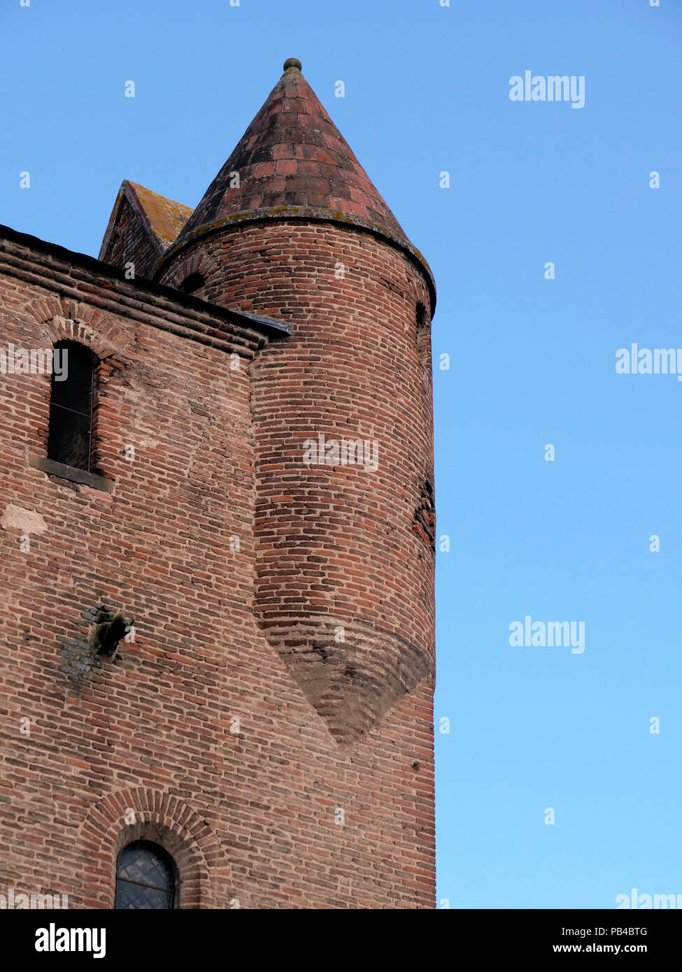Der Palast Berbie, Toulouse-Lautrec Museum und Gärten (Les Jardins de la Berbie), Albi, Frankreich Stockfoto