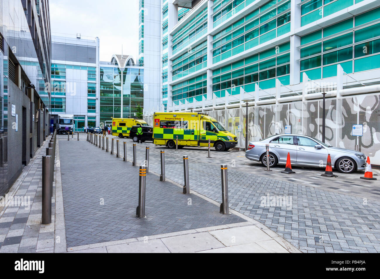 University College Hospital in London, UK Stockfoto