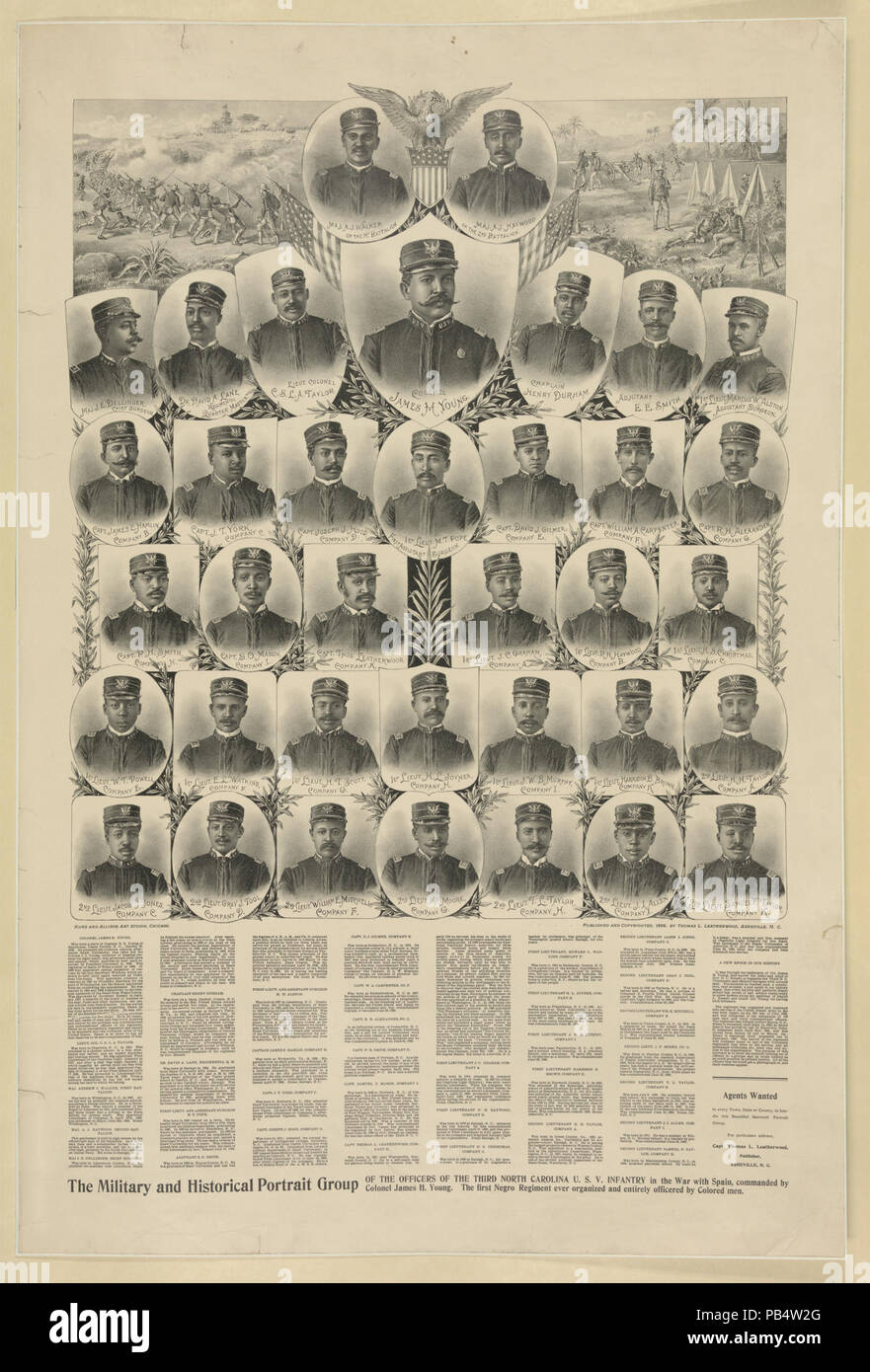 1656 Die militärischen und historischen Portrait Gruppe LCCN 2003656903 Stockfoto