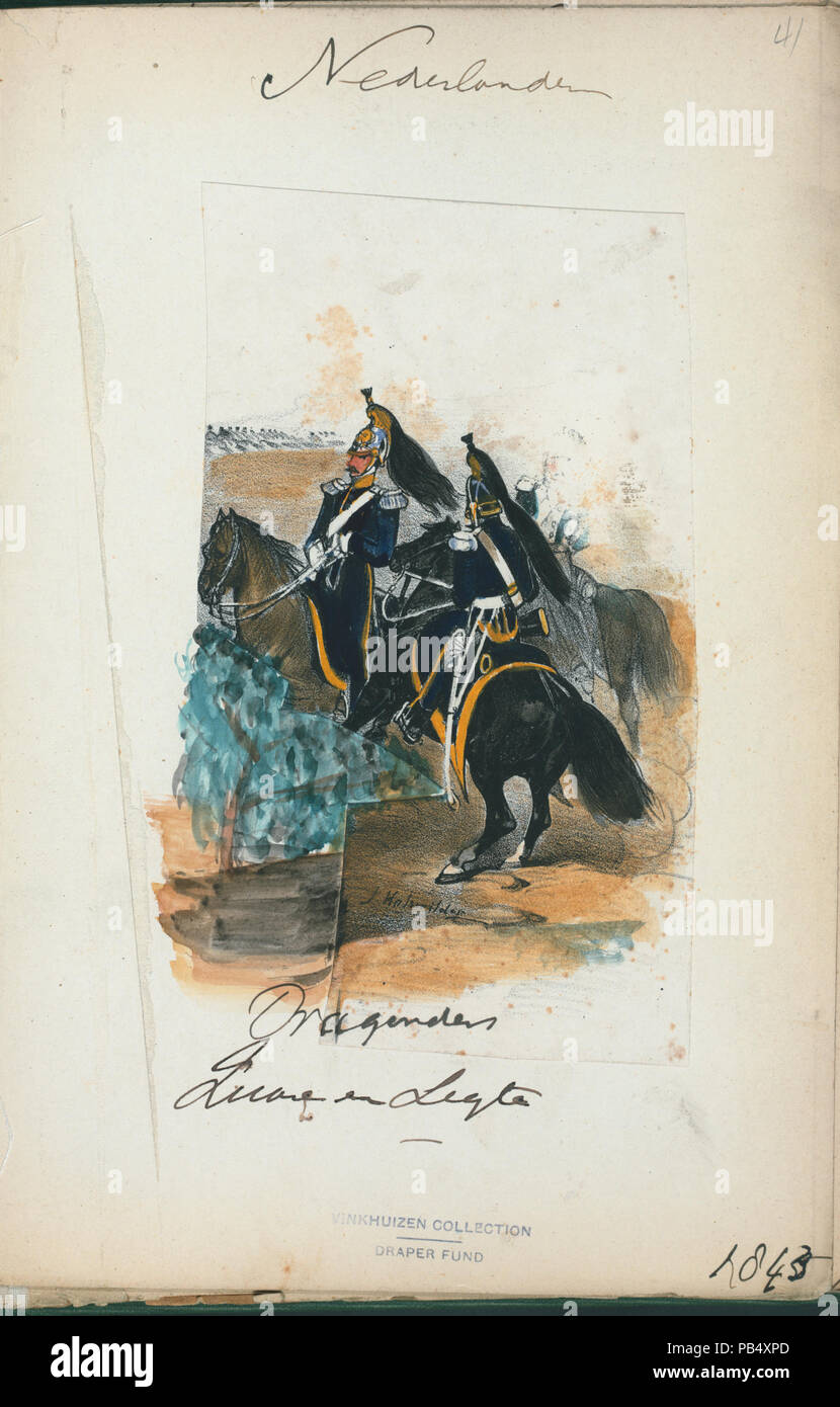 1089 Niederlande, 1845-46 (Nypl b 14896507-428338) Stockfoto