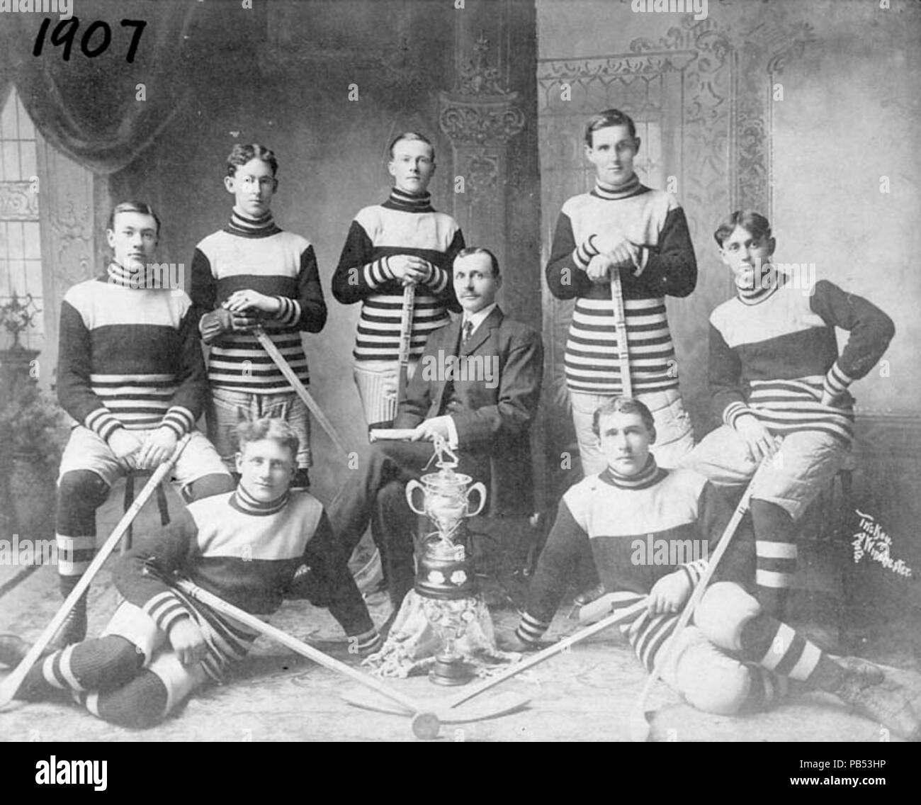 1020 Metcalfe Hockey Club Stockfoto