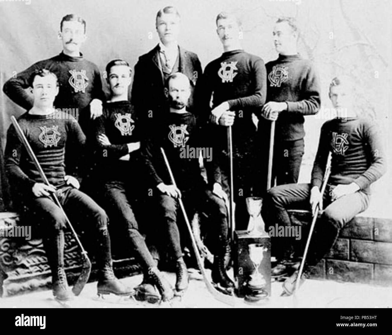 1862 Winnipeg Victorias Hockey Team 1982-1983 Stockfoto