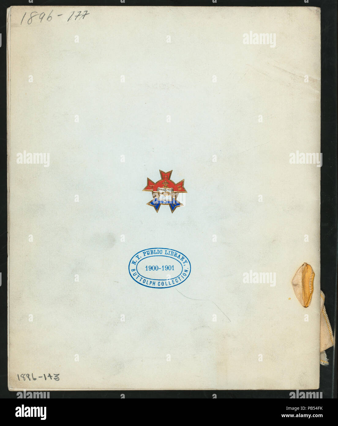 1310 SIEBZEHNTER JAHRESBERICHT ABENDESSEN (Durch) DES HOTEL MÄNNER GEGENSEITIGEN NUTZEN ASSOCIATION DER VEREINIGTEN STAATEN (at) "HOTEL DEL CORONADO, San Diego County, CA "(warm gehalten ;) (NYPL Hades -270751-4000003718) Stockfoto