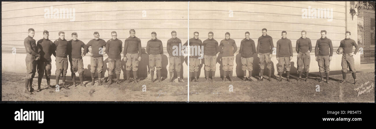 1874 Yale Fuß ball Team, '08 LCCN 2007663678 Stockfoto