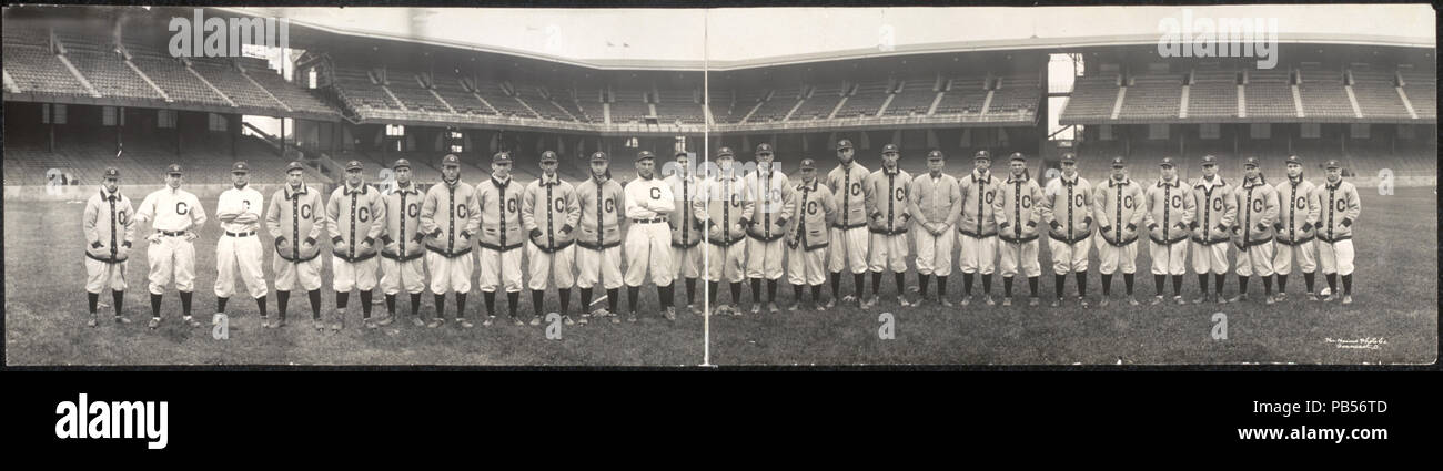 732 Gruppe von Cleveland Base Ball Spieler LCCN 2007663706 Stockfoto