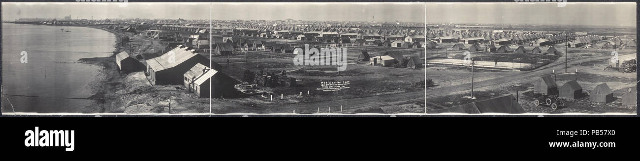 1052 Mobilisierung Camp, 2. Div. (Weniger 5. Brigade und 22 Inf.), Texas City, Texas, 1914 LCCN 2007663296 Stockfoto