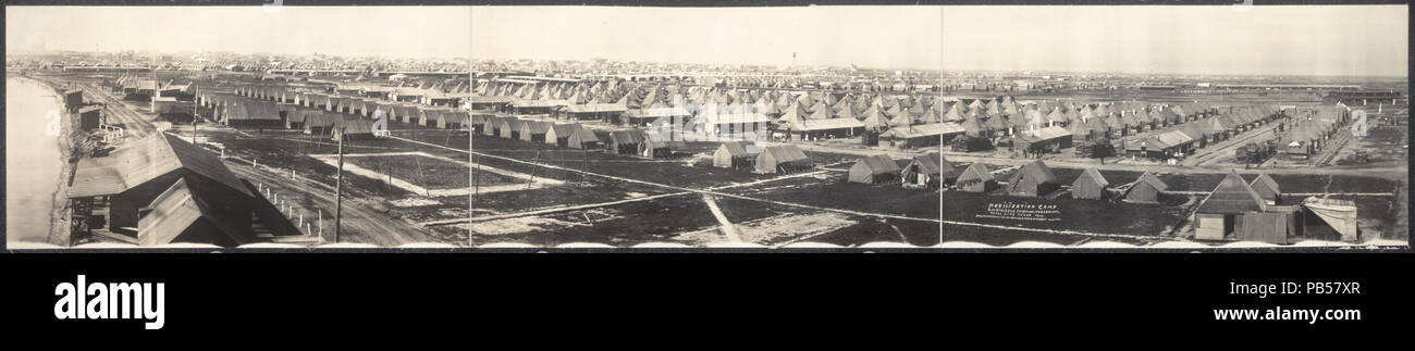 1052 Mobilisierung Camp, 2. Div. (Weniger 5. Brigade, 11. und 22. Inf.), Texas City, Texas, 1914 LCCN 2007664139 Stockfoto