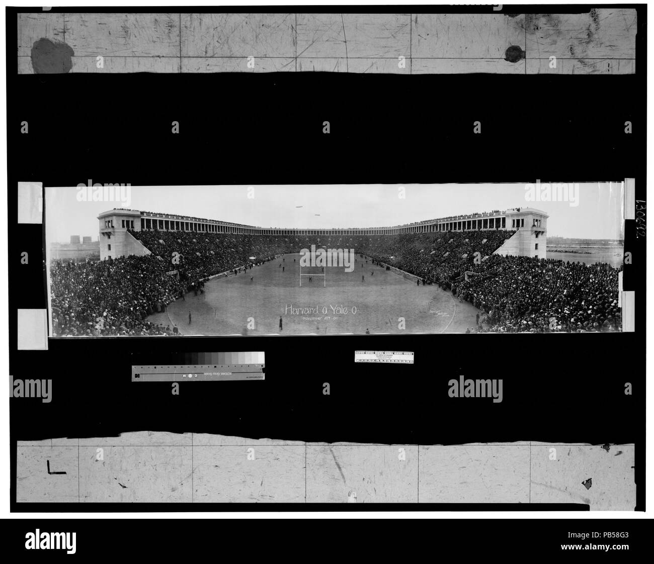 745 Harvard 0 - Yale 0, 25. November 1911 LCCN 2007663543 Stockfoto