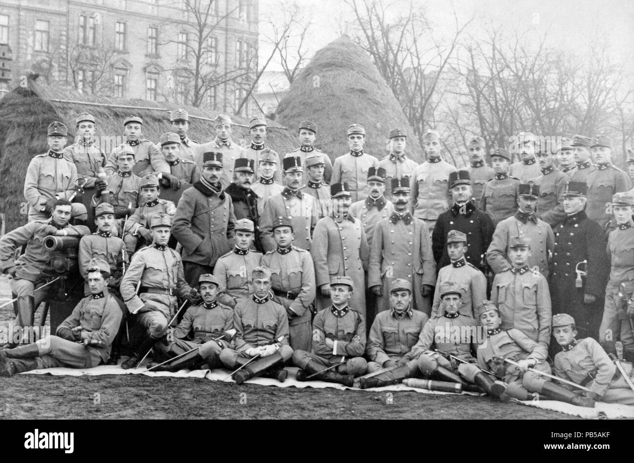 1140 - Orczy kert, Ludovika, háttérben eine Diószeghy Sámuel (Örömvölgy) utca 44. 12925 Fortepan Stockfoto