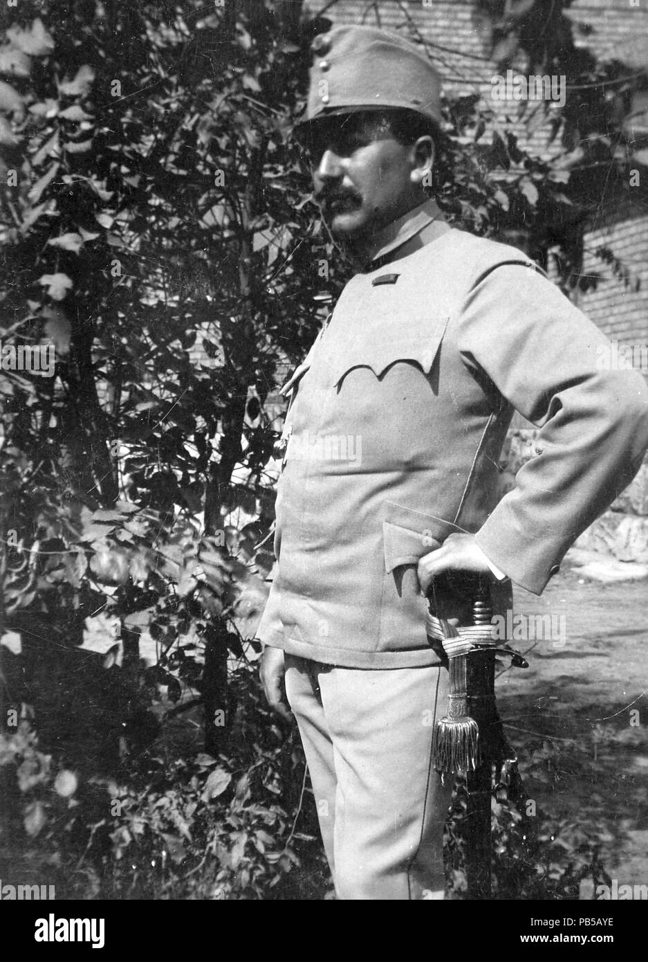 882 Lakatos Artúr festő és iparművész. Fortepan13480 Stockfoto