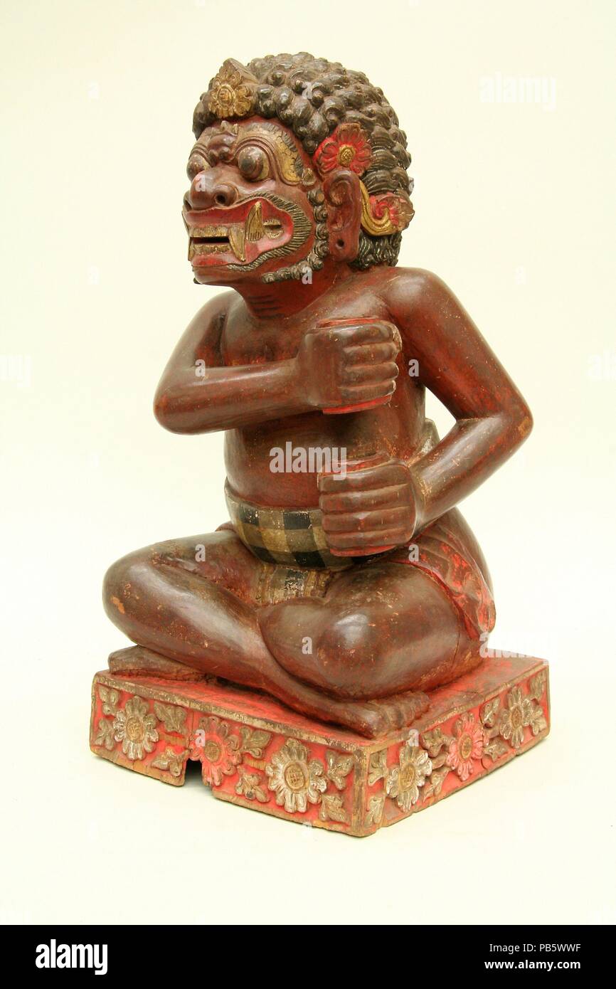 Kris Stand. Kultur: Bali. Abmessungen: H. 17.25 in. (43,8 cm). Datum: 18. bis 19. Jahrhundert. Museum: Metropolitan Museum of Art, New York, USA. Stockfoto