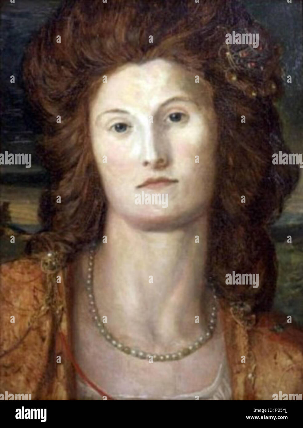 881 Dame Ashburton durch G W Watt Stockfoto