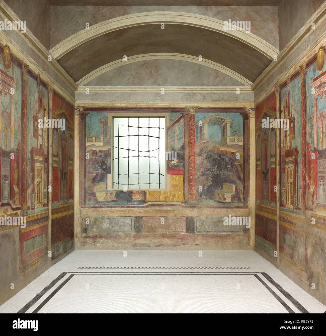 Cubiculum Schlafzimmer Von Der Villa Von S Fannius