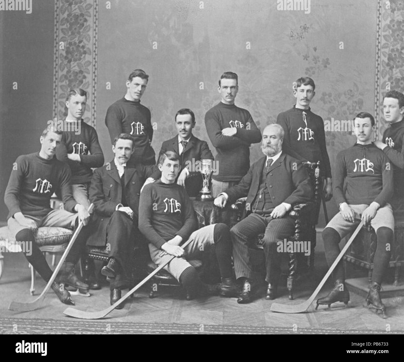 995 Ahorn Hockey Club Stockfoto