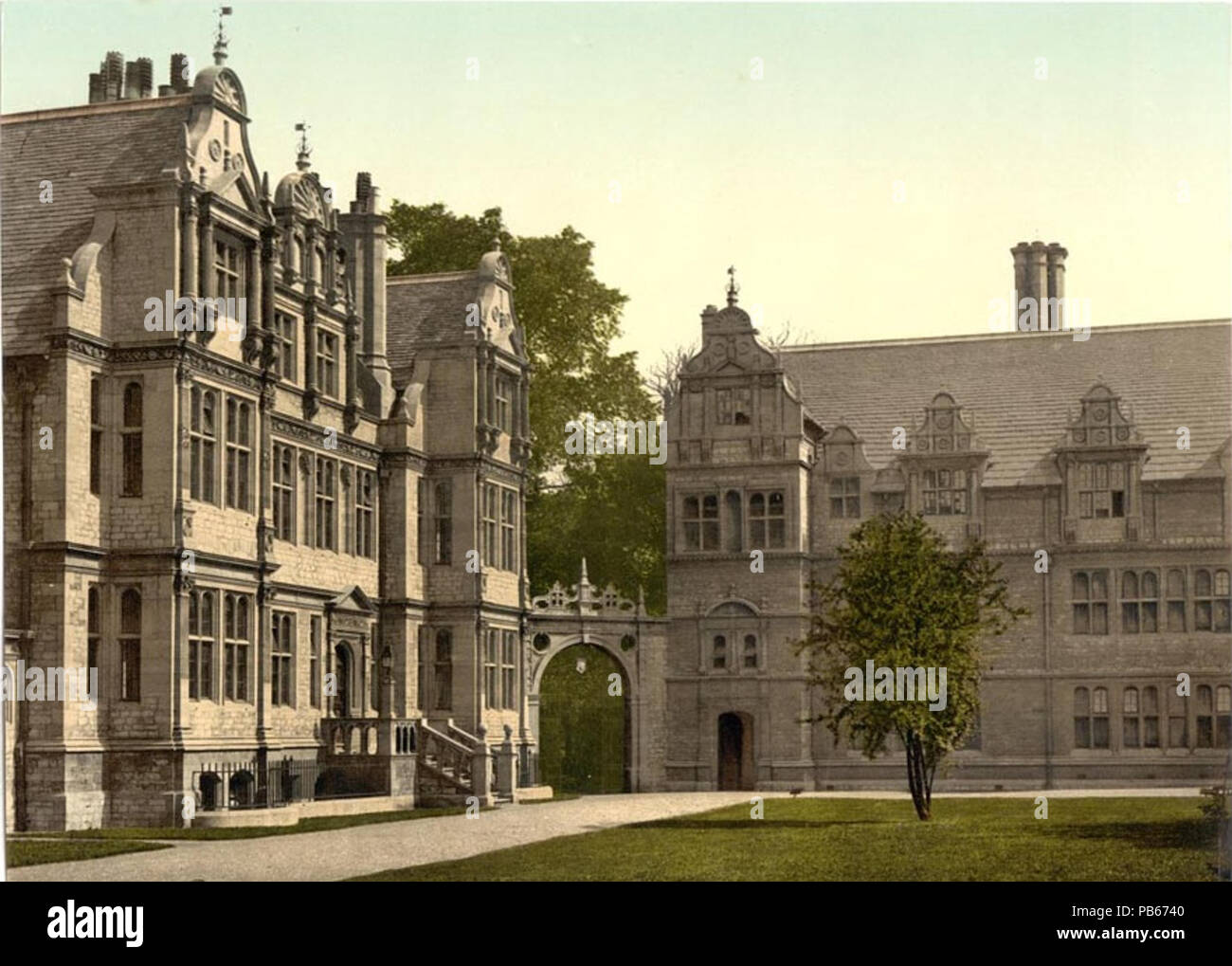 Trinity College Oxford England 1774 Trinity College Oxford England Stockfoto