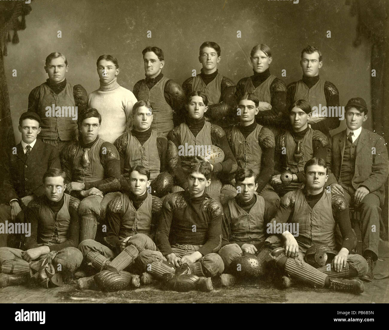 853 Kansas State Football Team, 1905 Stockfoto
